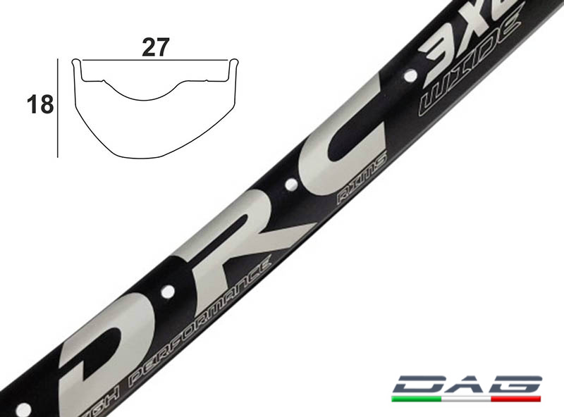 Drc Cerchio 3XL Wide 27,5" canale interno 27mm